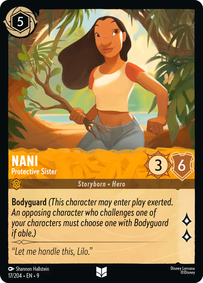 Nani - Protective Sister #17 (Uncommon)