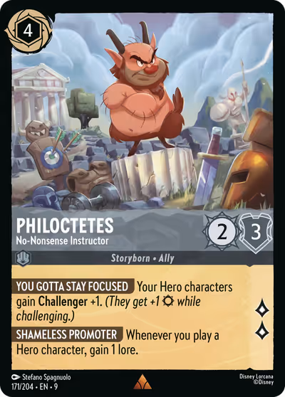 Philoctetes - No-Nonsense Instructor