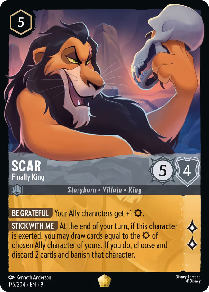 Scar - Finally King #175 (Legendary)