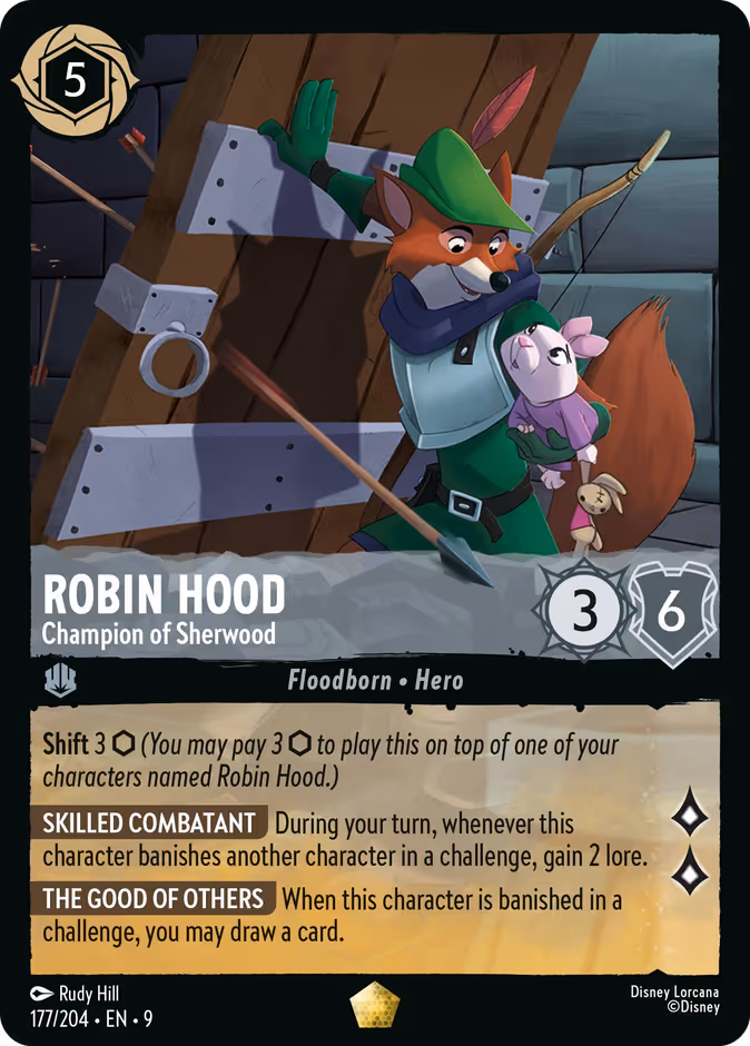 Robin Hood - Champion of Sherwood #177 (Legendary)