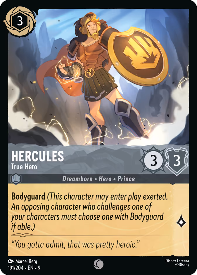Hercules - True Hero #191 (Common)