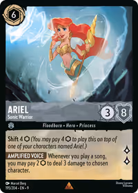 Ariel - Sonic Warrior #195 (Rare)