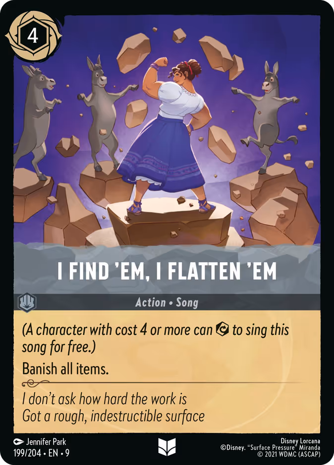 I Find 'Em, I Flatten 'Em #199 (Uncommon)