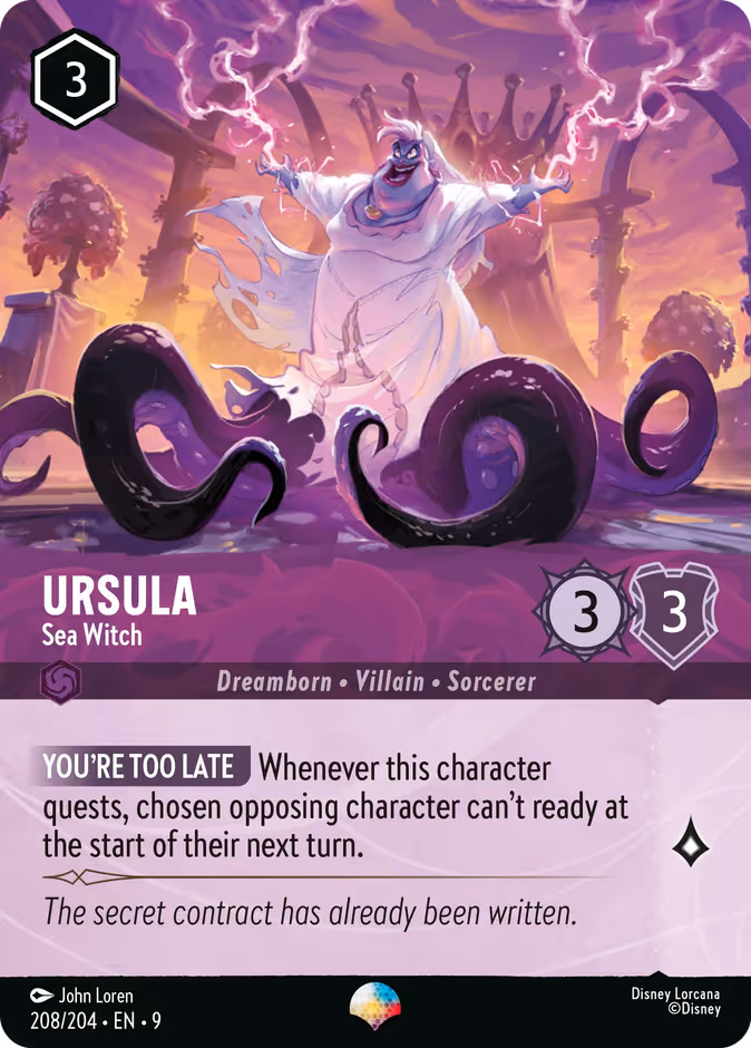 Ursula - Sea Witch #208 #208 (Epic)