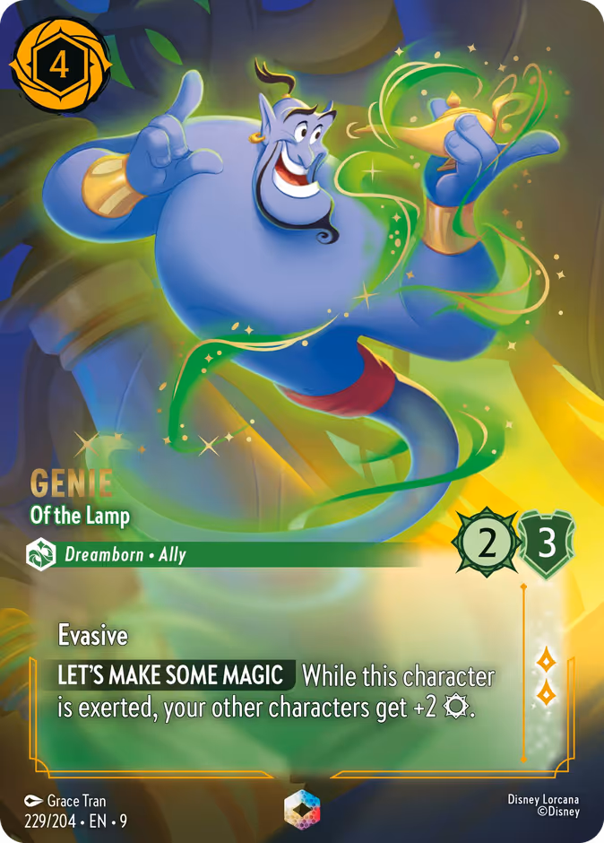 Genie - Of the Lamp #229 #229 (Enchanted)