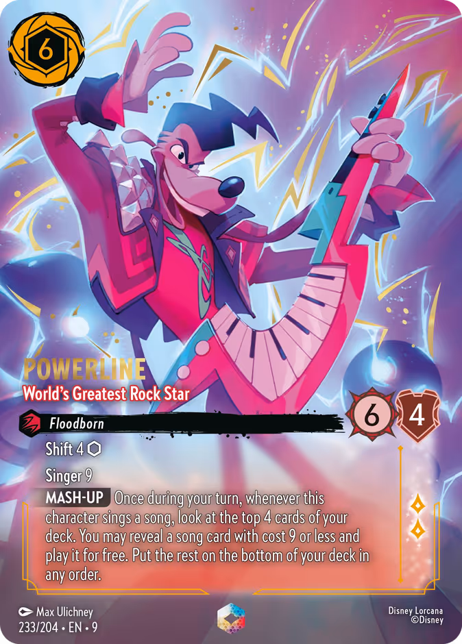 Powerline - World's Greatest Rock Star #233 #233 (Enchanted)