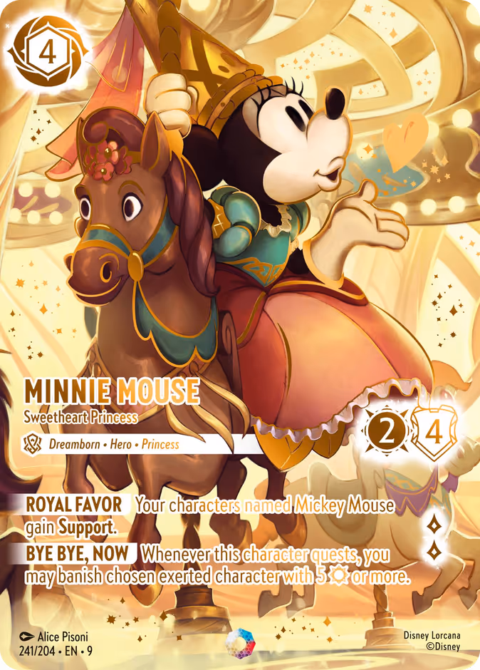Minnie Mouse - Sweetheart Princess #241 #241 (Iconic)