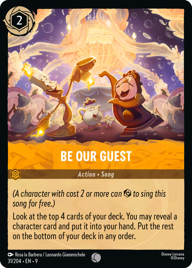 Be Our Guest — Disney Lorcana