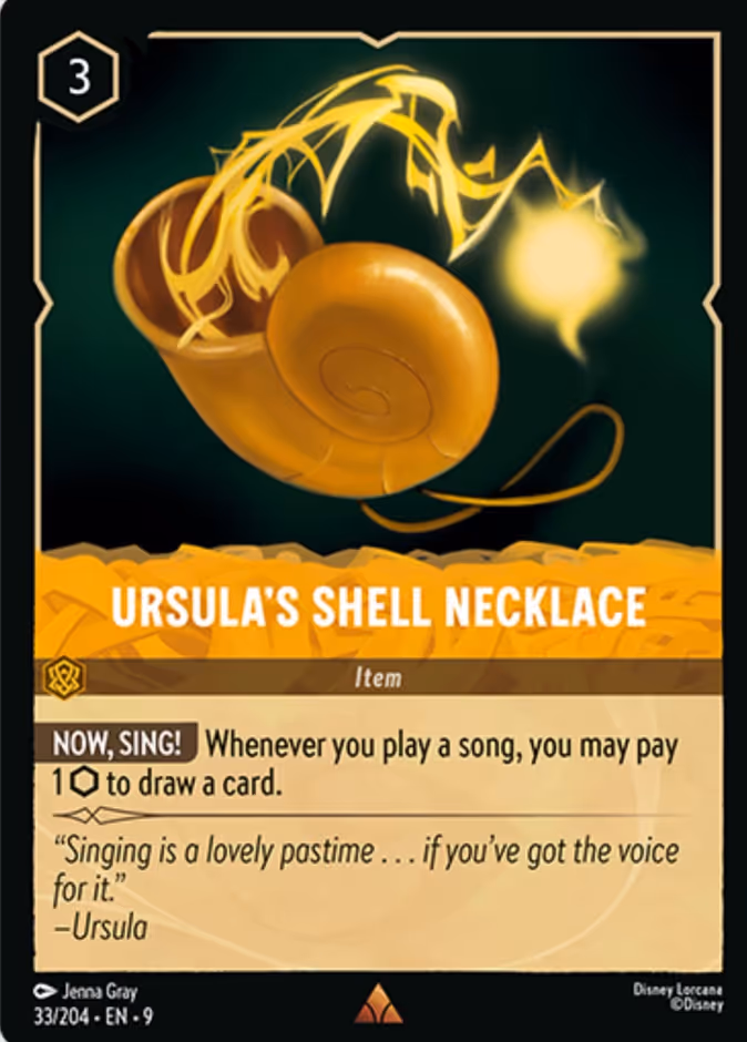 Ursula's Shell Necklace #33 (Rare)
