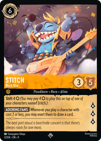 Stitch - Rock Star #3 (Super Rare)