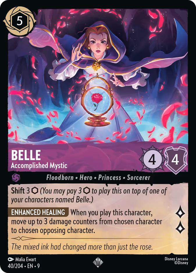 Belle - Accomplished Mystic #40 (Super_rare)