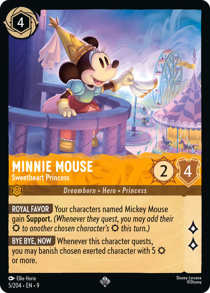 Minnie Mouse - Sweetheart Princess #5 (Super_rare)