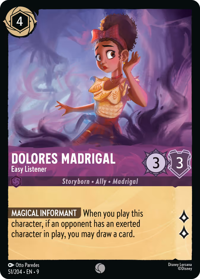 Dolores Madrigal - Easy Listener #51 (Common)