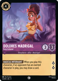 Dolores Madrigal - Easy Listener #51 (Common)