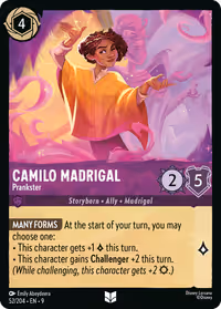 Camilo Madrigal - Prankster #52 (Uncommon)