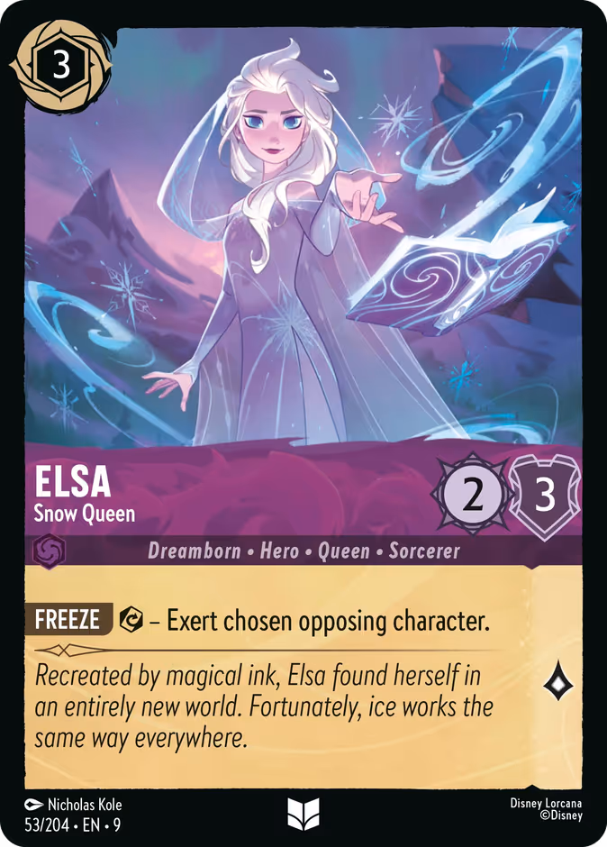 Elsa - Snow Queen #53 (Uncommon)