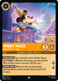 Minnie Mouse - Sweetheart Princess #5 (Super Rare)