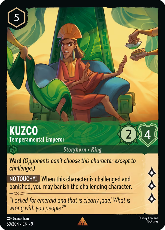 Kuzco - Temperamental Emperor #69 (Rare)