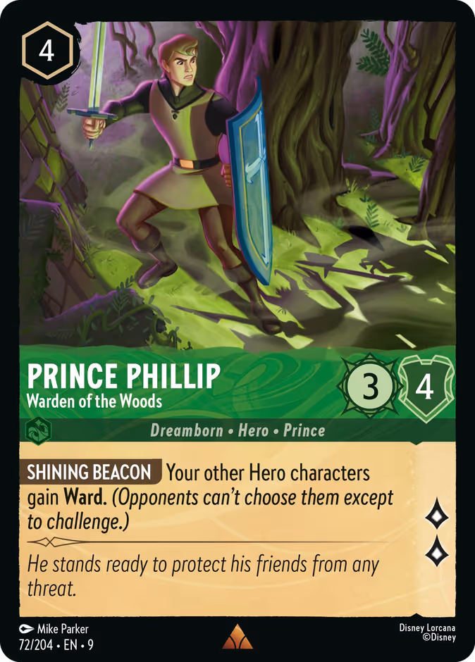Prince Phillip - Warden of the Woods #72 (Rare)