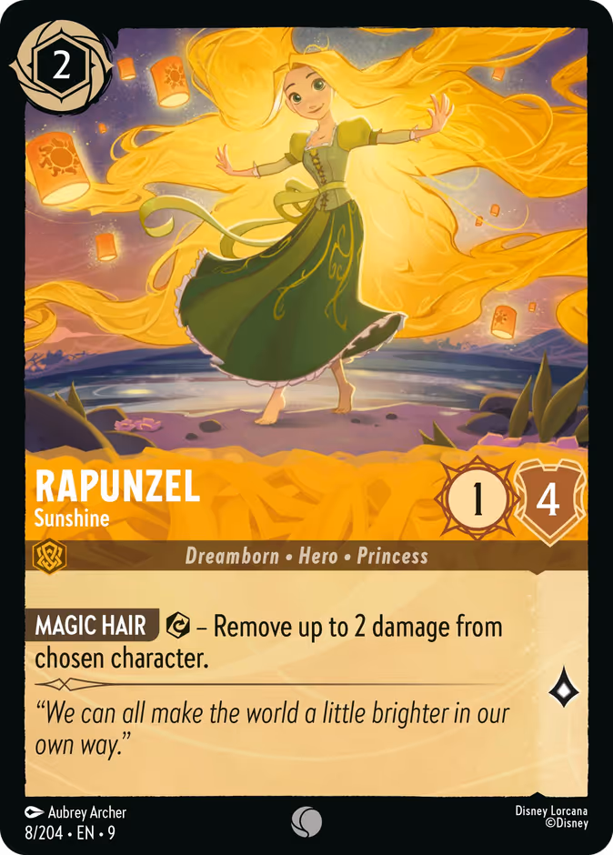 Rapunzel - Sunshine #8 (Common)