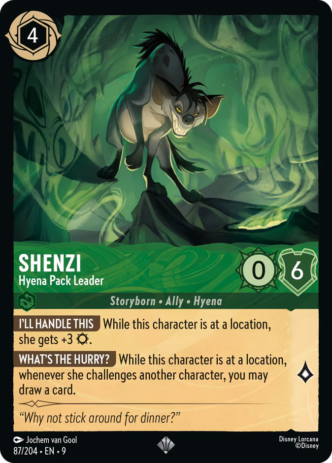 Shenzi - Hyena Pack Leader #87 (Super_rare)