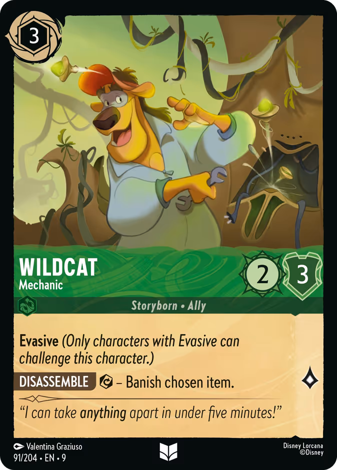 Wildcat - Mechanic #91 (Uncommon)
