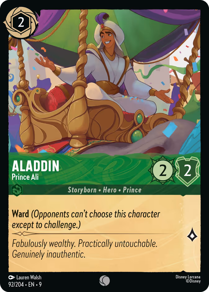 Aladdin - Prince Ali #92 (Common)