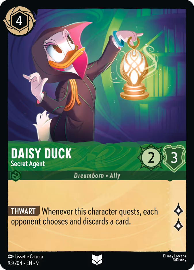 Daisy Duck - Secret Agent #93 (Uncommon)