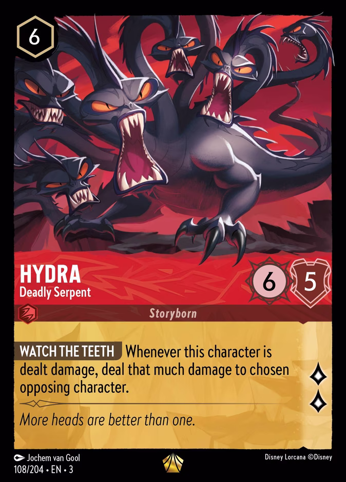 Hydra - Deadly Serpent #108 (Legendary)