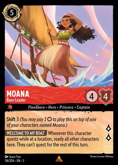 Moana - Born Leader