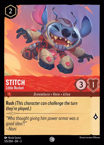 Stitch - Little Rocket