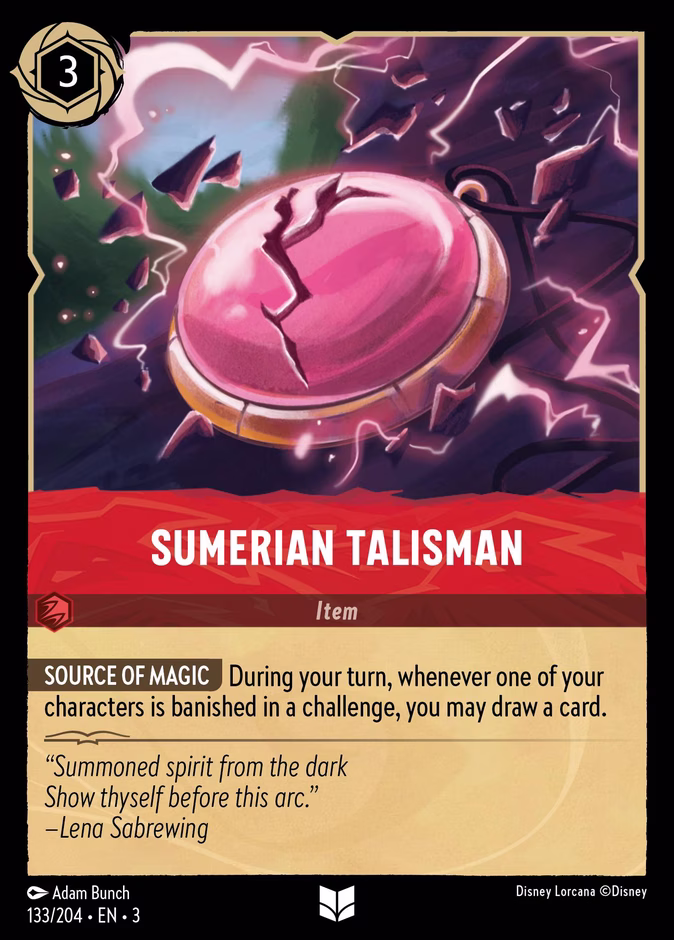 Sumerian Talisman #133 (Uncommon)