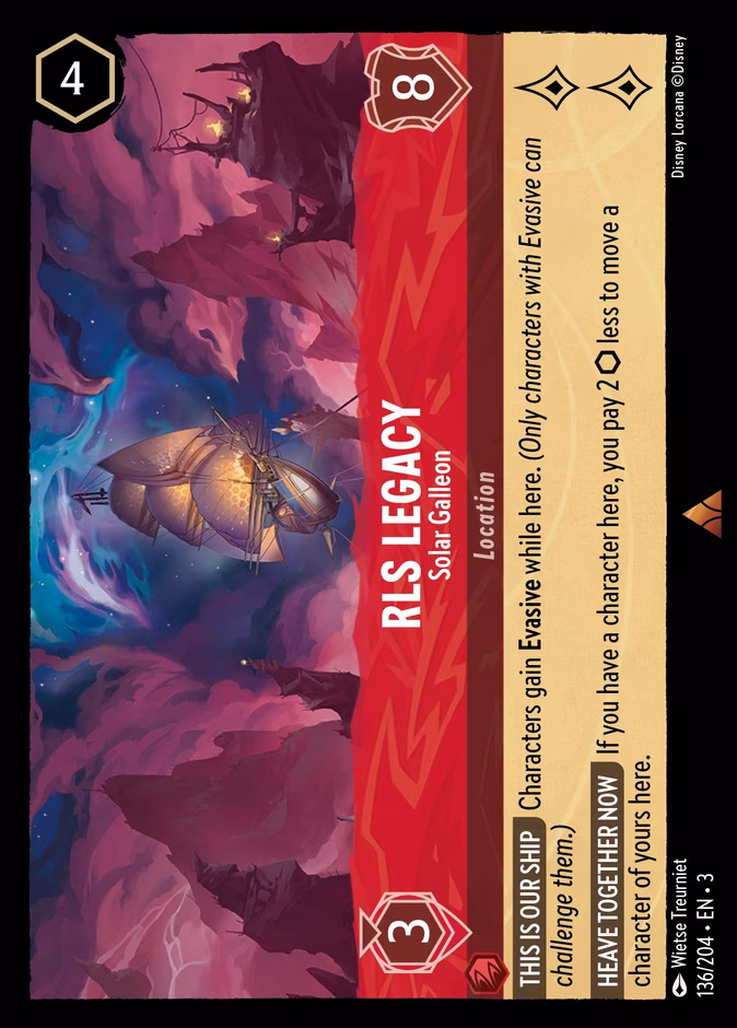 RLS Legacy - Solar Galleon #136 (Rare)