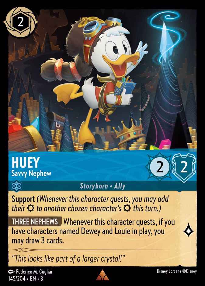 Huey - Savvy Nephew #145 (Rare)