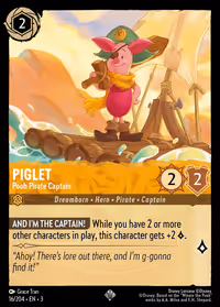 Piglet - Pooh Pirate Captain #16