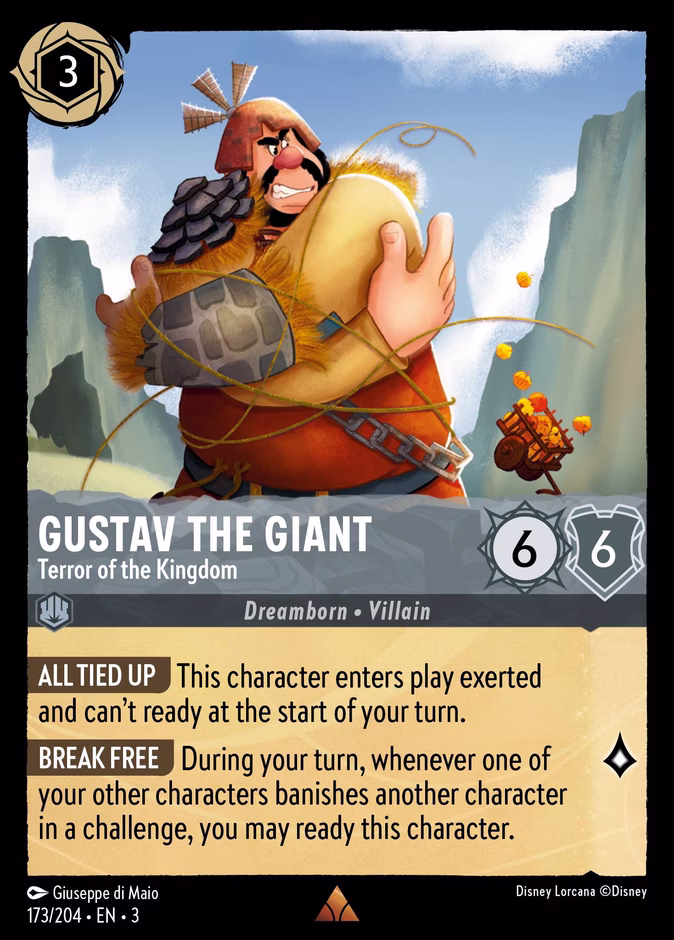 Gustav the Giant - Terror of the Kingdom #173 (Rare)