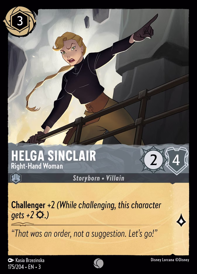 Helga Sinclair - Right-Hand Woman #175 (Common)