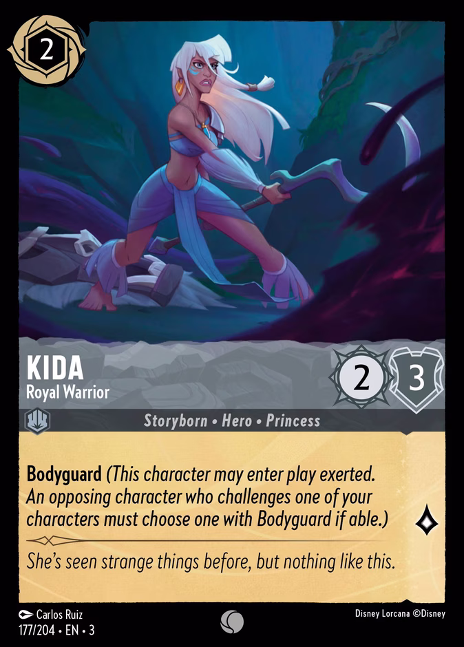Kida - Royal Warrior #177 (Common)
