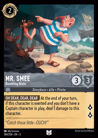 Mr. Smee - Bumbling Mate #184 (Uncommon)
