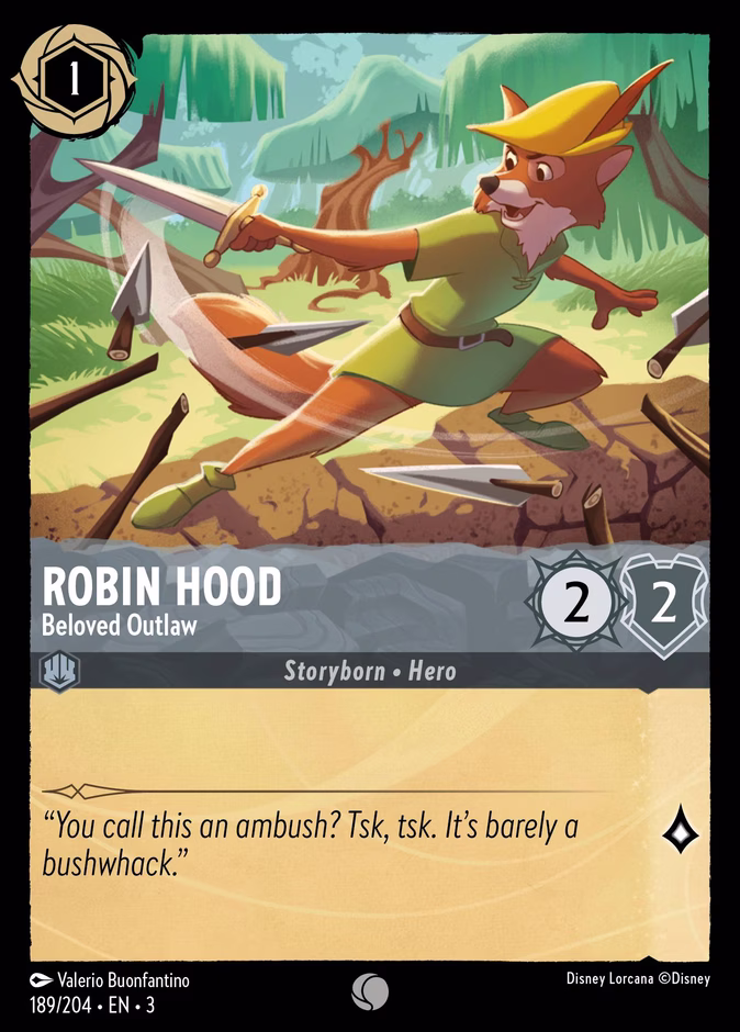 Robin Hood - Beloved Outlaw #189 (Common)