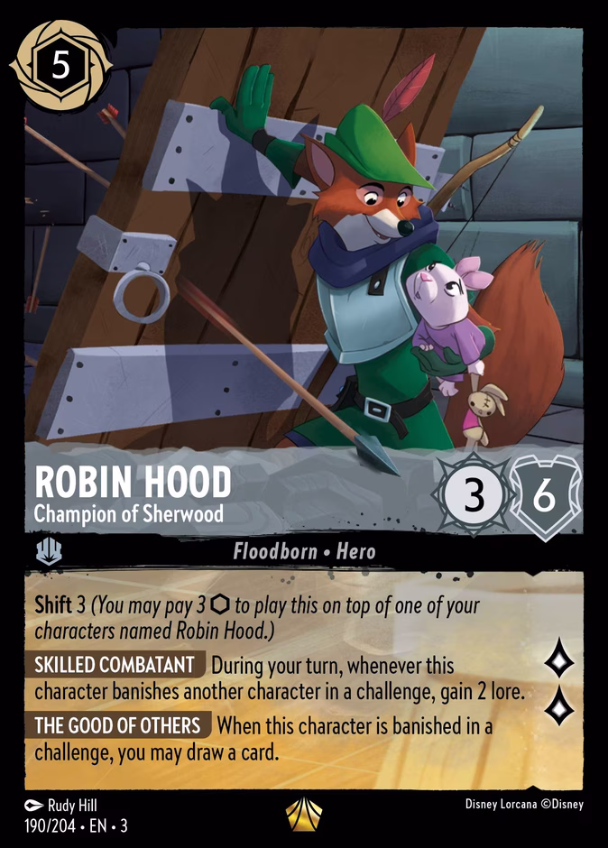 Robin Hood - Champion of Sherwood #190 (Legendary)