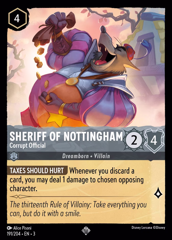 Sheriff of Nottingham - Corrupt Official #191 (Super_rare)