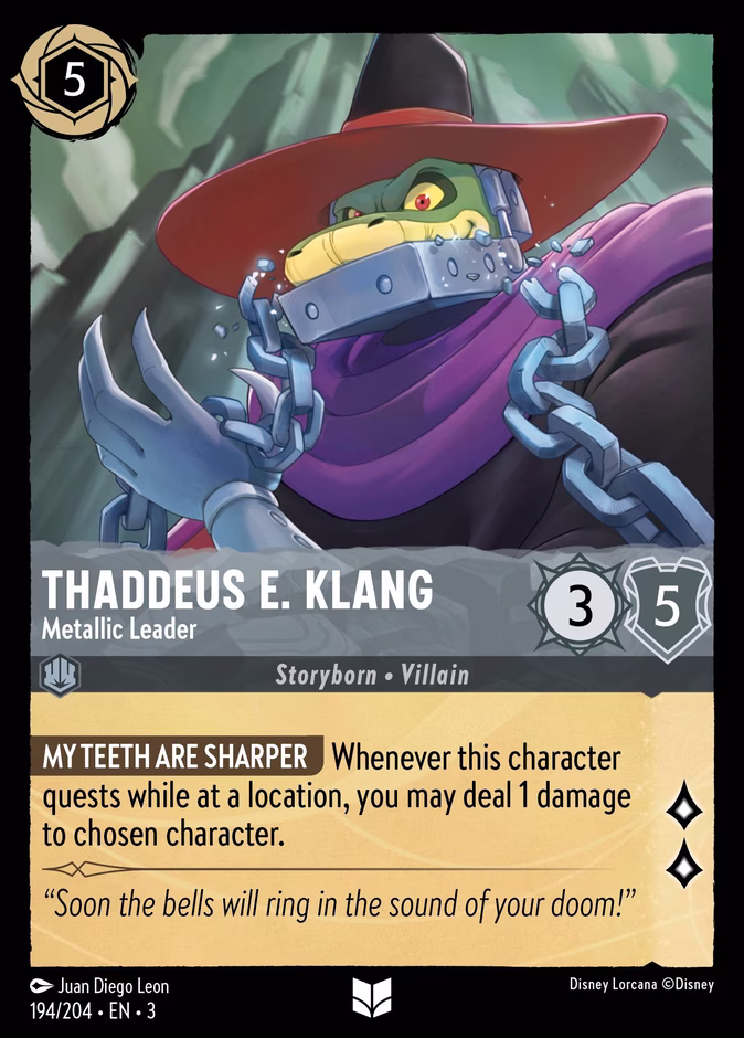 Thaddeus E. Klang - Metallic Leader #194 (Uncommon)