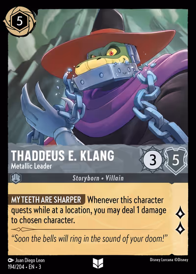 Thaddeus E. Klang - Metallic Leader