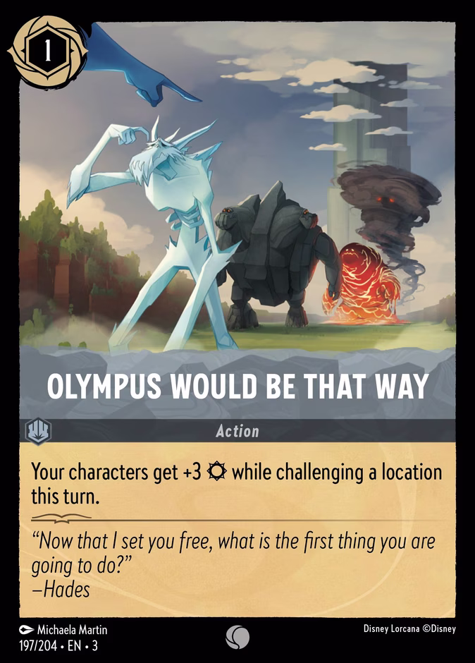 Olympus Would Be That Way #197 (Common)