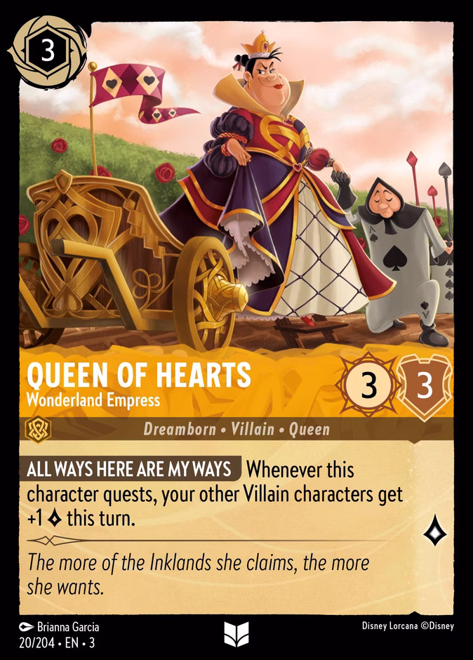 Queen of Hearts - Wonderland Empress #20 (Uncommon)