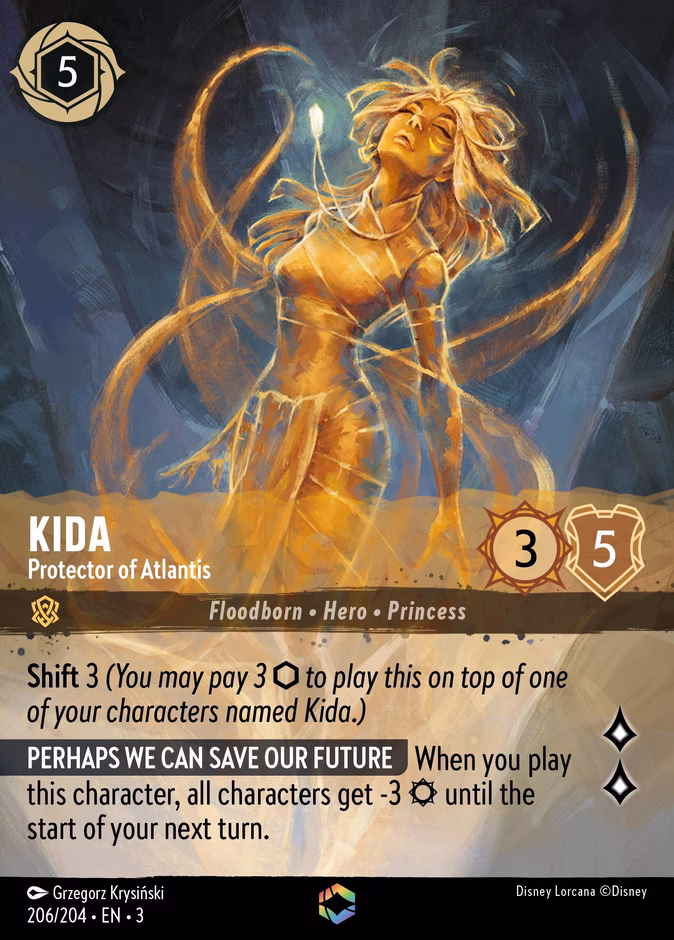 Kida - Protector of Atlantis #206 #206 (Enchanted)