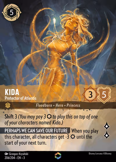 Kida - Protector of Atlantis #206