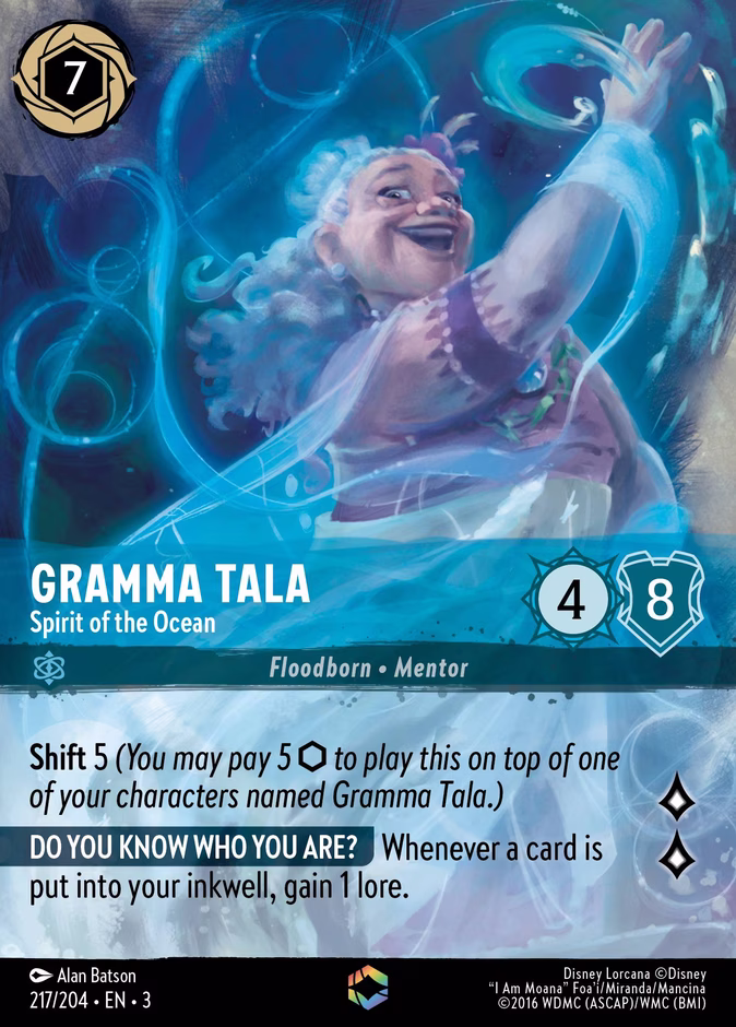 Gramma Tala - Spirit of the Ocean #217 #217 (Enchanted)