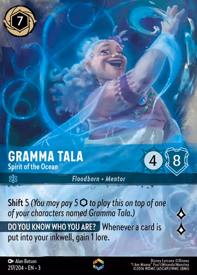 Gramma Tala - Spirit of the Ocean #217